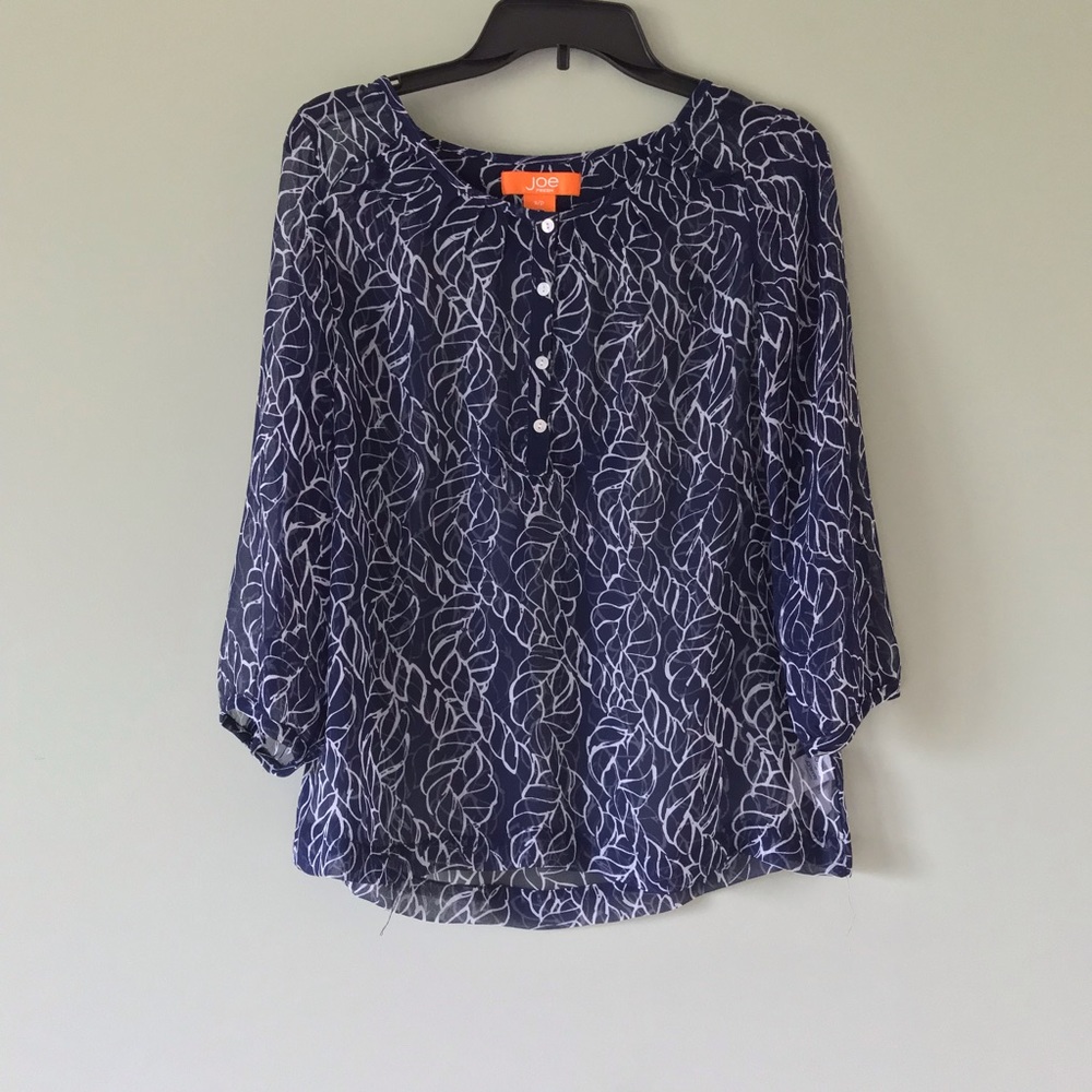 Joe Fresh Sheer Blouse